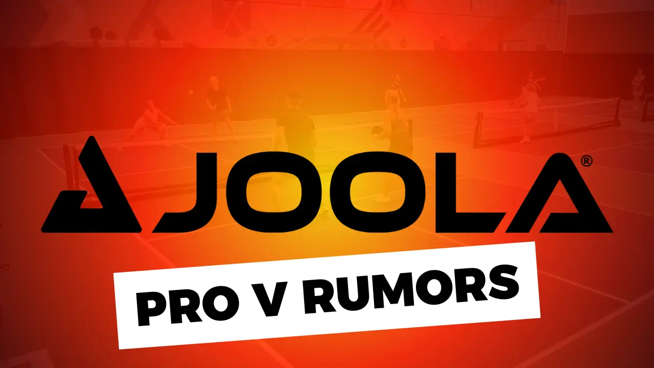 JOOLA Pro V Paddle Rumors: Leaked Lineup, Specs, $299 Price | Matt's Pickleball Blog