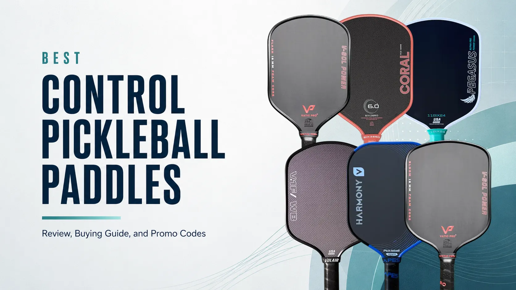 Best Control Pickleball Paddles (2026 Guide | 20 Paddles)