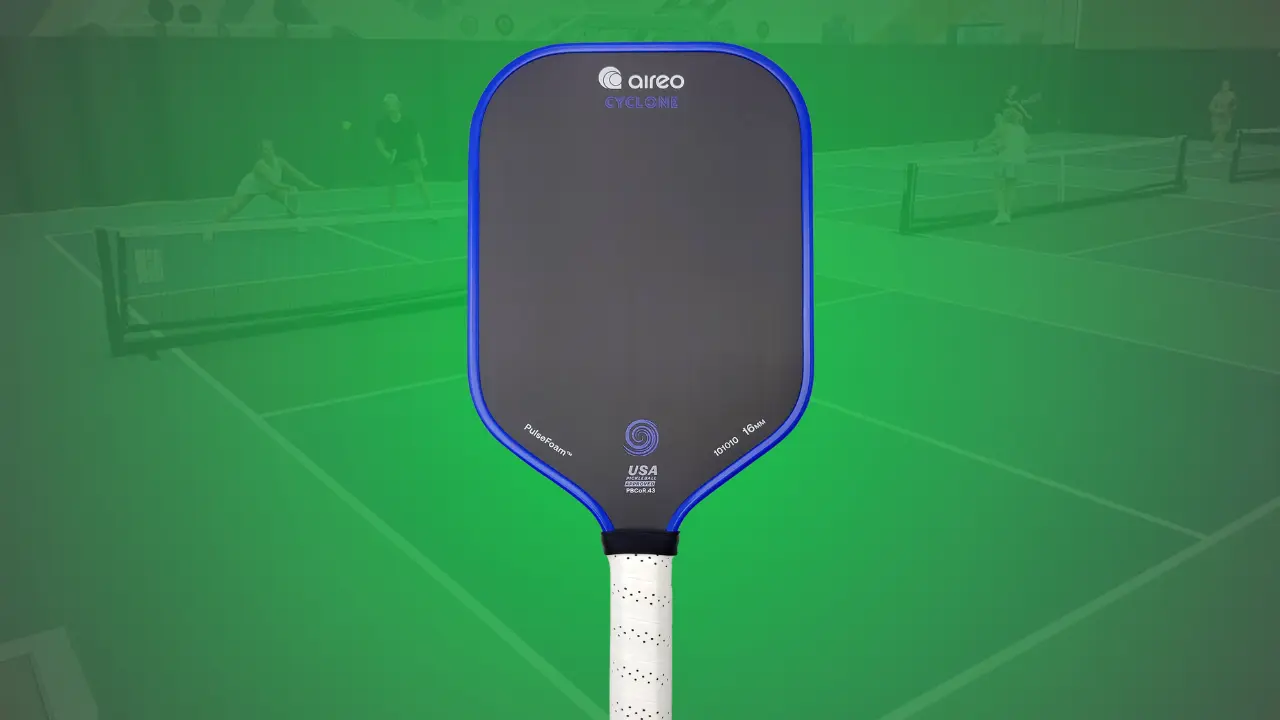 Aireo Cyclone Pickleball Paddle Review – Foam Paddle with Elite Pop & Power | Matt's Pickleball Blog