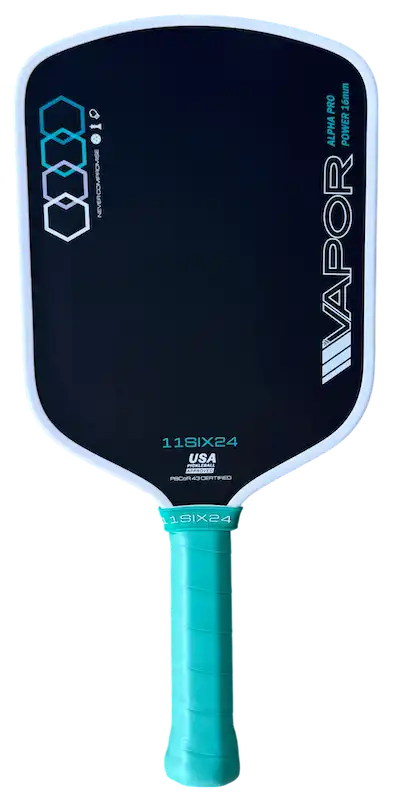 11SIX24 Pickleball Vapor Alpha Pro Power 16mm Review | Matt's Pickleball